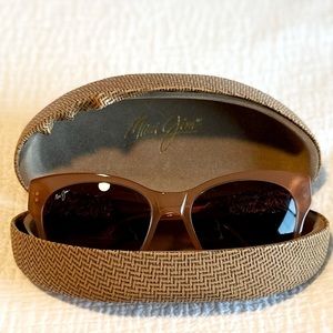 Maui Jim Monstera Leaf Rose Gold/ Maui Rose Sunglasses.